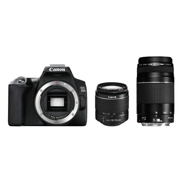 Canon EOS 250D DSLR Double Lens Kit